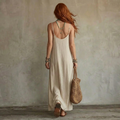 The Angie - Beige White Back